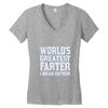 best farter Women's V-Neck T-Shirt