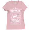 Vintage Aged To Perfection 1994 Ladies Fitted T-Shirt