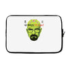 no brain no gain Laptop sleeve