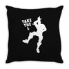 fortnite take the L Throw Pillow