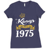 kings are born in 1975 Ladies Fitted T-Shirt