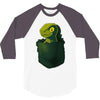 pocket raptor 3/4 Sleeve Shirt