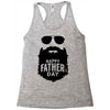 happy father's day Racerback Tank
