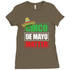 cinco de mayo  drunk lives matter Ladies Fitted T-Shirt