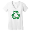 rock paper scissors Women's V-Neck T-Shirt