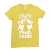 this isn't even my final form2 Ladies Fitted T-Shirt