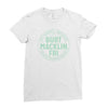 burt macklin fbi Ladies Fitted T-Shirt