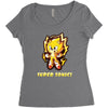 super sonic Women's Triblend Scoop T-shirt