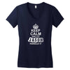 Keep Calm And Let Jason Handle It Women's V-Neck T-Shirt