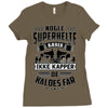 papa nogle superhelte baerer ikke kapper Ladies Fitted T-Shirt