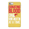 donating blood one mosquito funny iPhone 7 Case