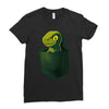 pocket raptor Ladies Fitted T-Shirt