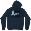 hope love cure stomach cancer awareness Unisex Hoodie