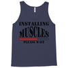 installing muscles Tank Top
