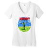 the sound of kombat Women's V-Neck T-Shirt