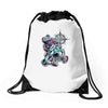 summer cthulhu Drawstring Bags