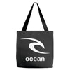 surfing ocean Tote Bags