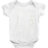 survival tracking guide Baby Onesie