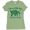 I Have a Little Help From My Friends Ladies Fitted T-Shirt