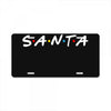 santa of the friends parody License Plate