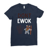 ewok2 Ladies Fitted T-Shirt