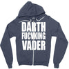 darth fucking vader Zipper Hoodie