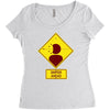 head shot Women's Triblend Scoop T-shirt