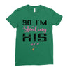 i stole her heart Ladies Fitted T-Shirt