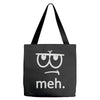 meh tees Tote Bags