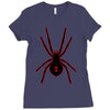 black widow spider Ladies Fitted T-Shirt