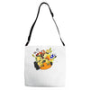 bad luck bowser Adjustable Strap Totes