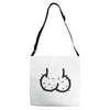 dickhead halloween dick head costume Adjustable Strap Totes