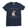 high end french bulldog Ladies Fitted T-Shirt