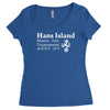 inspired by the film   enter the dragon Women's Triblend Scoop T-shirt