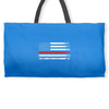 Vintage USA Flag Weekender Totes