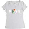 Rose Women's Triblend Scoop T-shirt