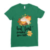 but first pumpkin spice Ladies Fitted T-Shirt
