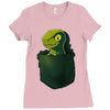 pocket raptor Ladies Fitted T-Shirt
