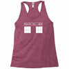 police public call box Racerback Tank