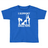 i support single moms Toddler T-shirt