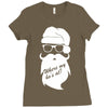 where my ho's at Ladies Fitted T-Shirt