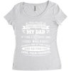 Dear Daddy... Women's Triblend Scoop T-shirt