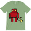 bird powered robot T-Shirt