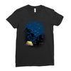 Mufasa and Simba Camp Ladies Fitted T-Shirt