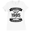 Premium Vintage  1985 Ladies Fitted T-Shirt