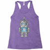 wind up cyberman Racerback Tank