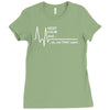 not that calm Ladies Fitted T-Shirt