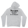 Dear Math Stop Asking To Find Your X, He Is Not Coming Back Youth Hoodie