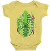 skeletal halloween Baby Bodysuit