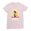 underestimate woman Ladies Fitted T-Shirt